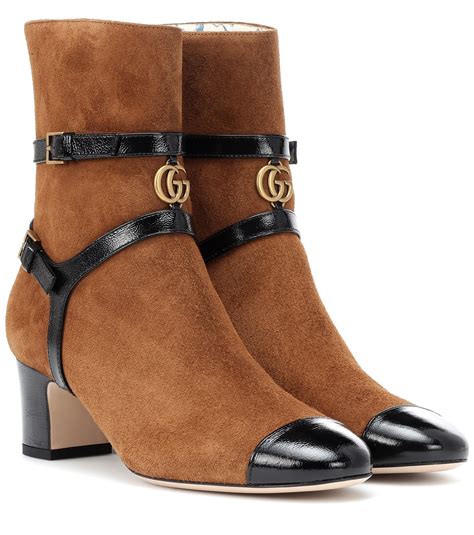 gucci suede ankle boot review|Gucci ankle boots on sale.